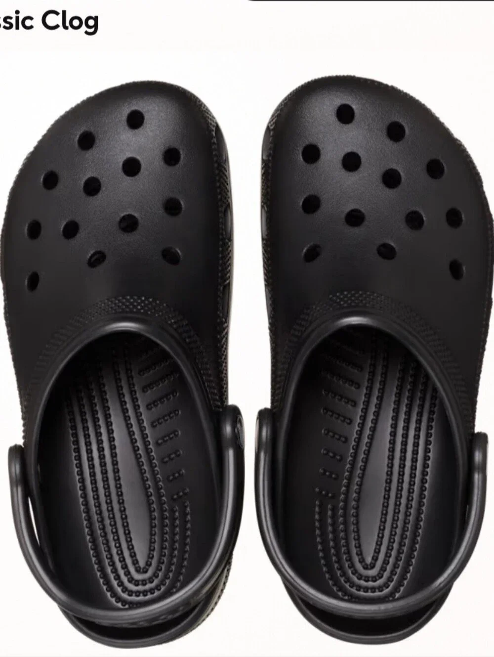 Crocs Classic Clogs in Black